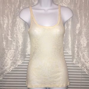 DELiA*s Cream Color Thin Tank Top